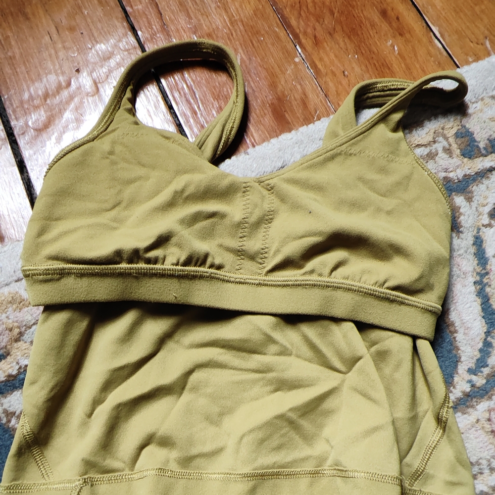 Set of Three Tank Tops in Blue, Yellow, and White - Picture 8 of 12